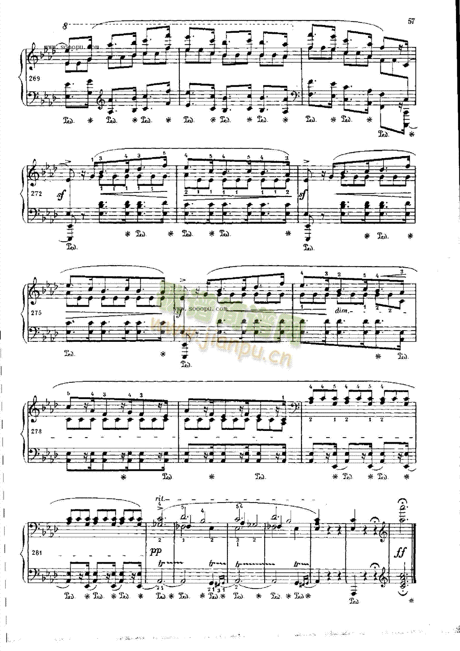波洛涅兹幻想曲OP.61键盘类钢琴(其他乐谱)18