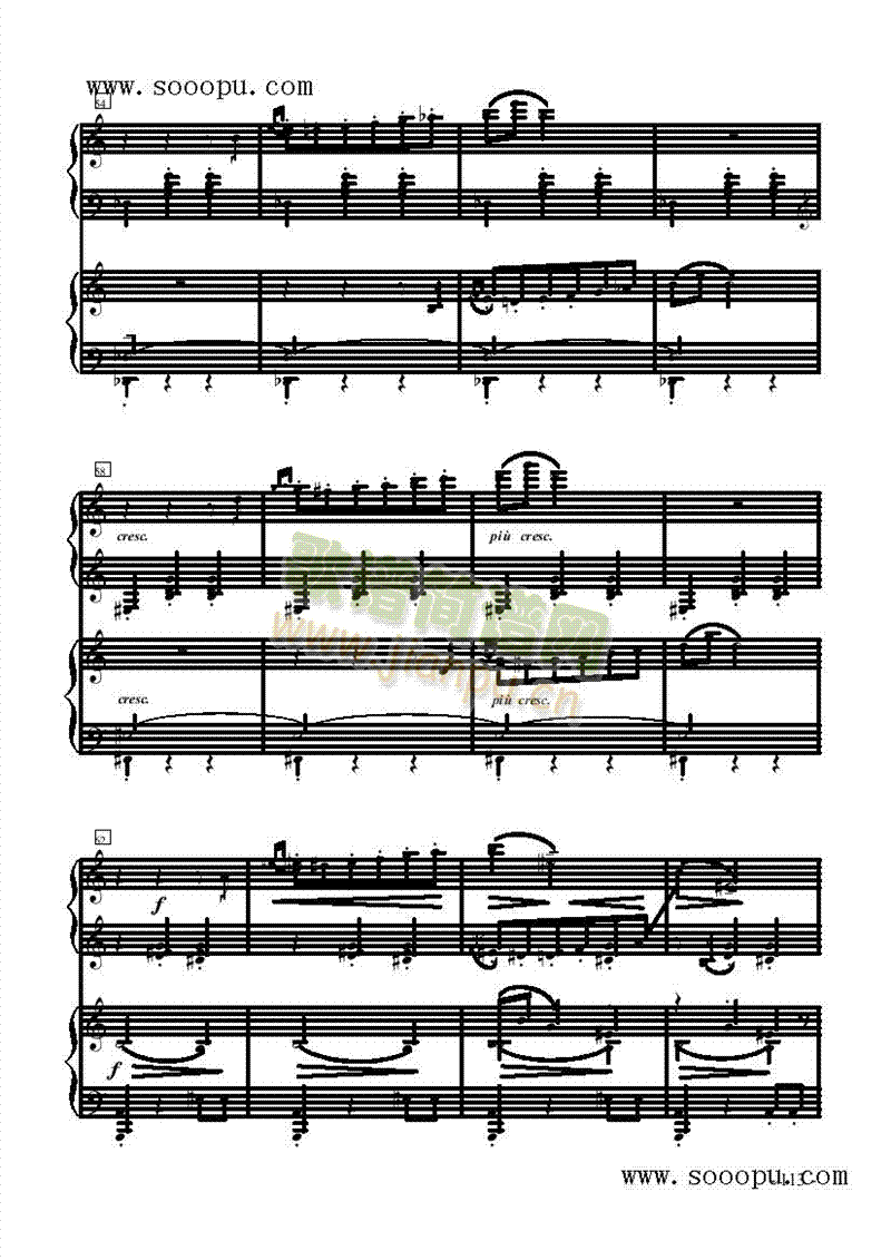 阿尼特拉舞曲—双钢琴键盘类钢琴(其他乐谱)5