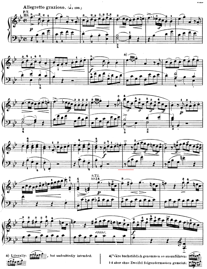降B大调奏鸣曲kv333(钢琴谱)13