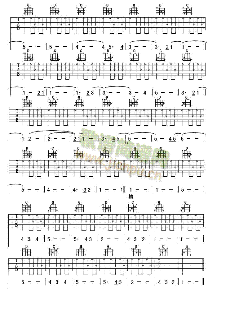 这一切没有想像的那么糟(吉他谱)3