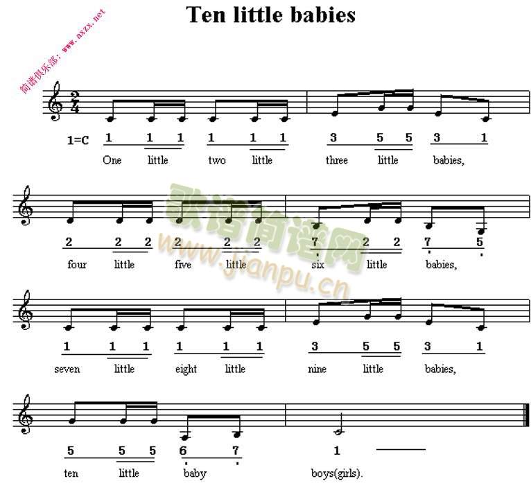 Tenlittlebabies(十字及以上)1