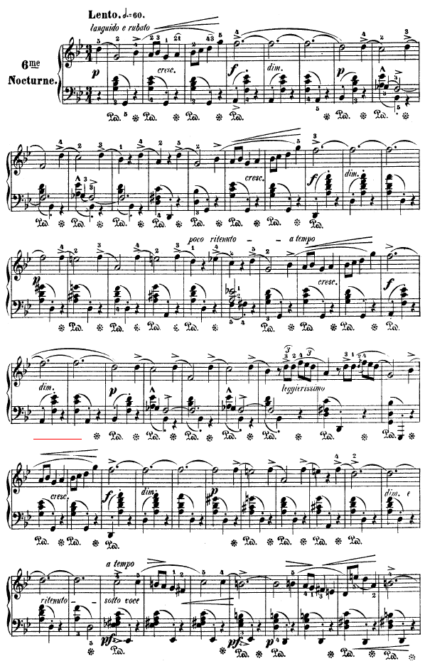 g小调夜曲作品15号-OP15-NO.3(钢琴谱)1
