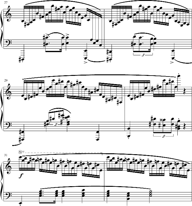 练习曲Op.25No.11(钢琴谱)5