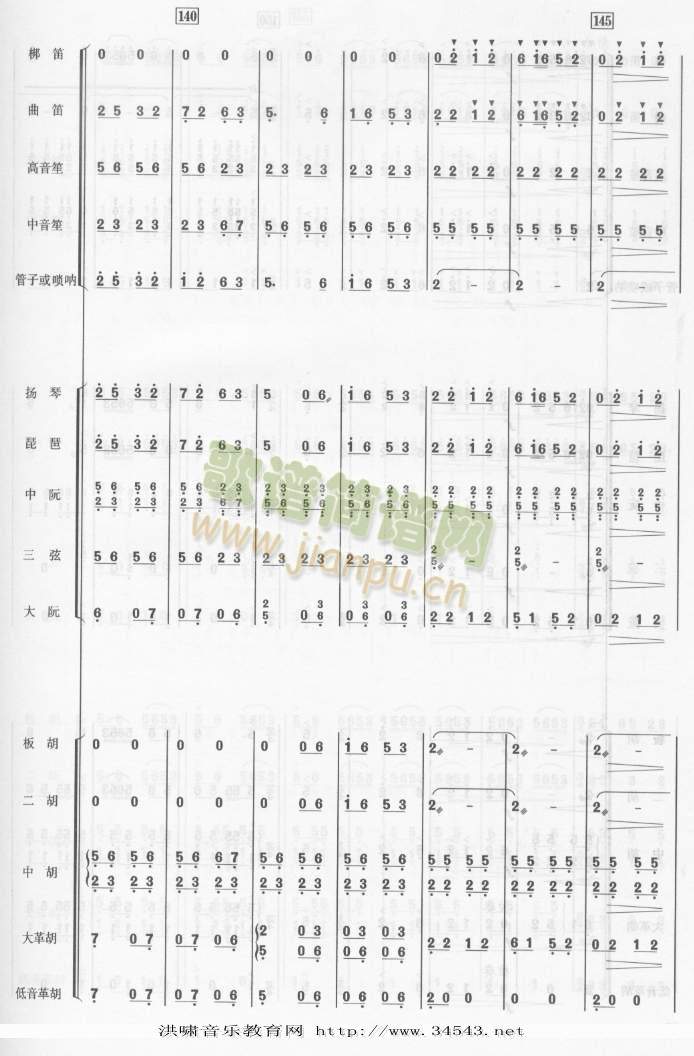 翻身的日子总谱3(总谱)8