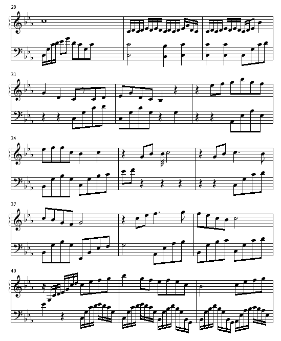 冰月光(钢琴谱)3