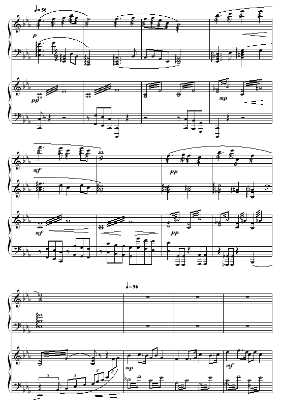 黄河愤(钢琴谱)7