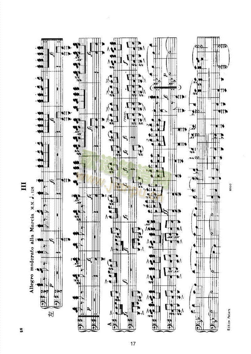 挪威舞曲键盘类钢琴(钢琴谱)17
