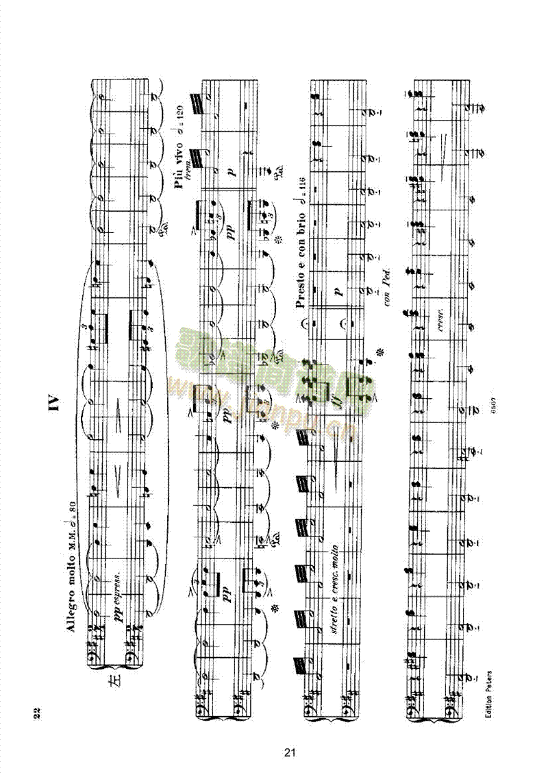 挪威舞曲键盘类钢琴(钢琴谱)21