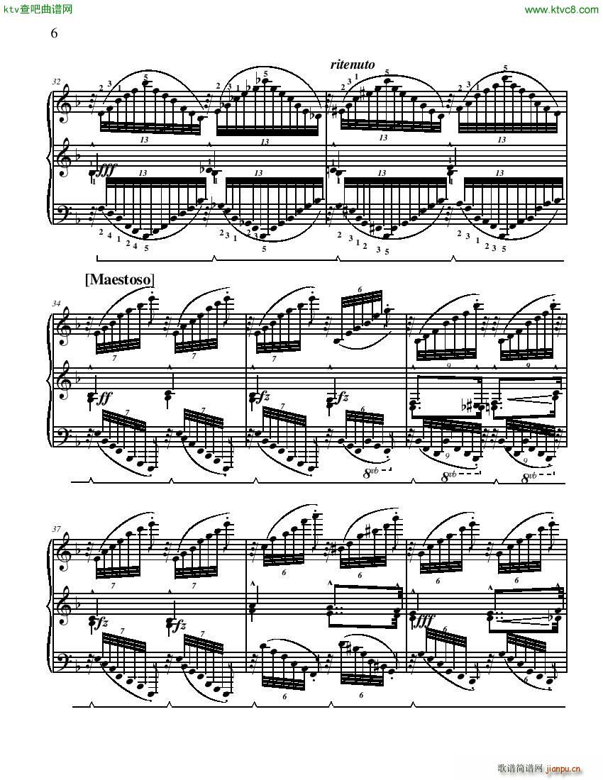 Filtsch op8 etude(钢琴谱)6