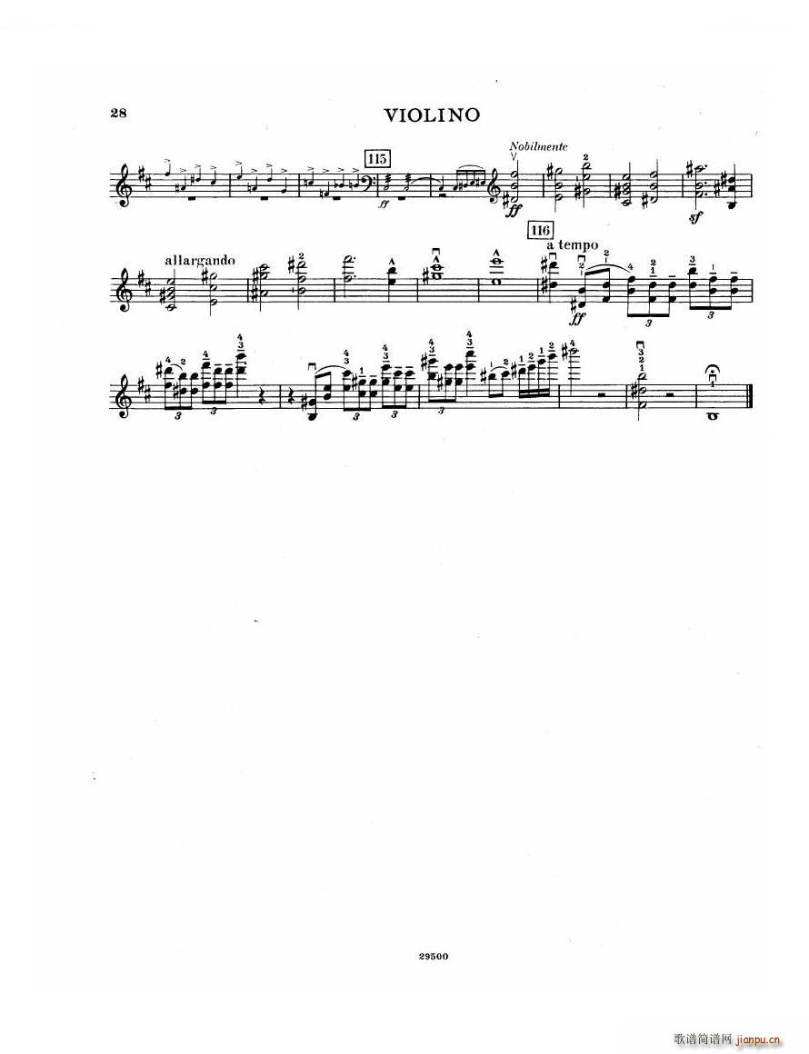 Elgar Violin Concerto Vn Violin Concerto Vn(十字及以上)28