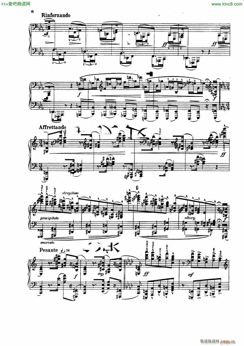 Sonata No 6 Op 13(钢琴谱)6