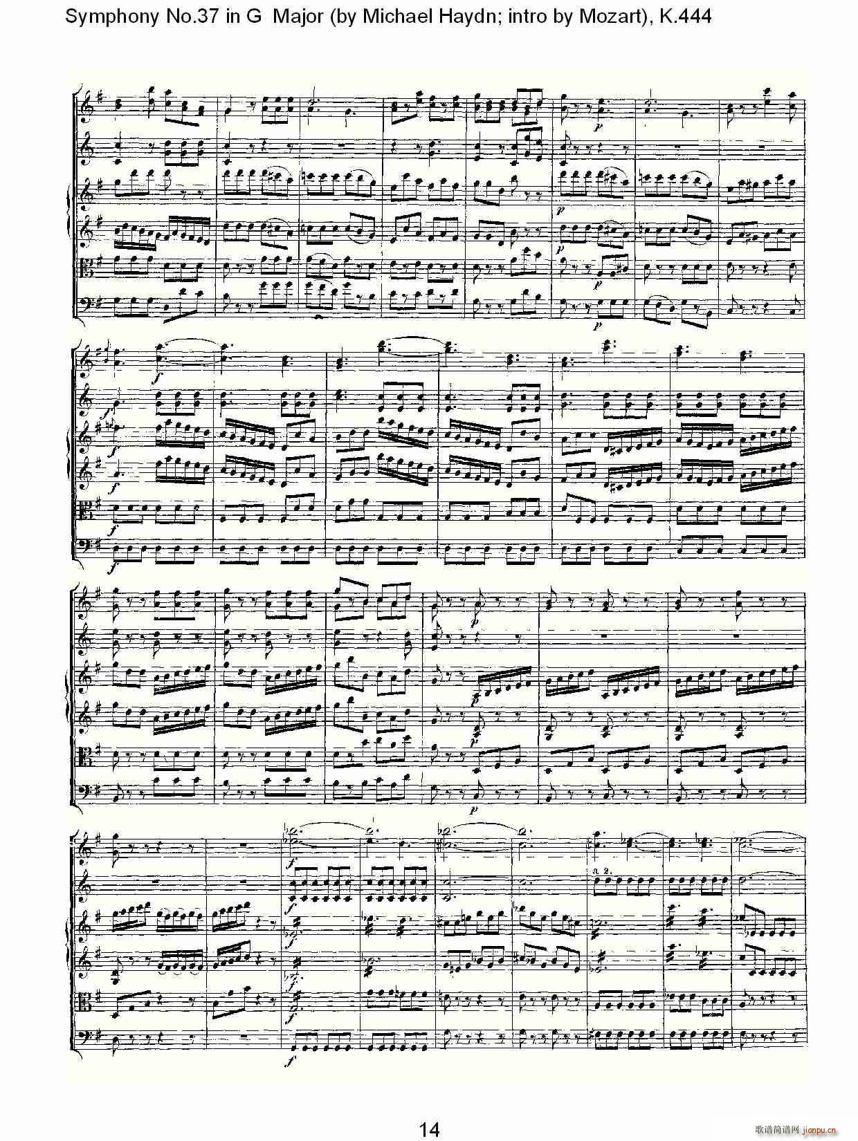 Symphony No.37 in G Major(十字及以上)13