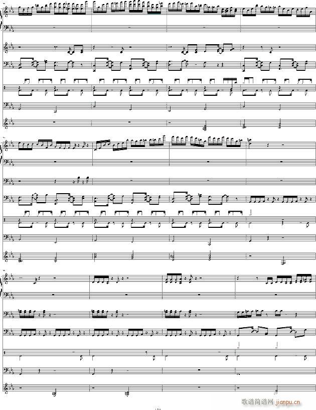 克罗地亚第四狂想曲(钢琴谱)6