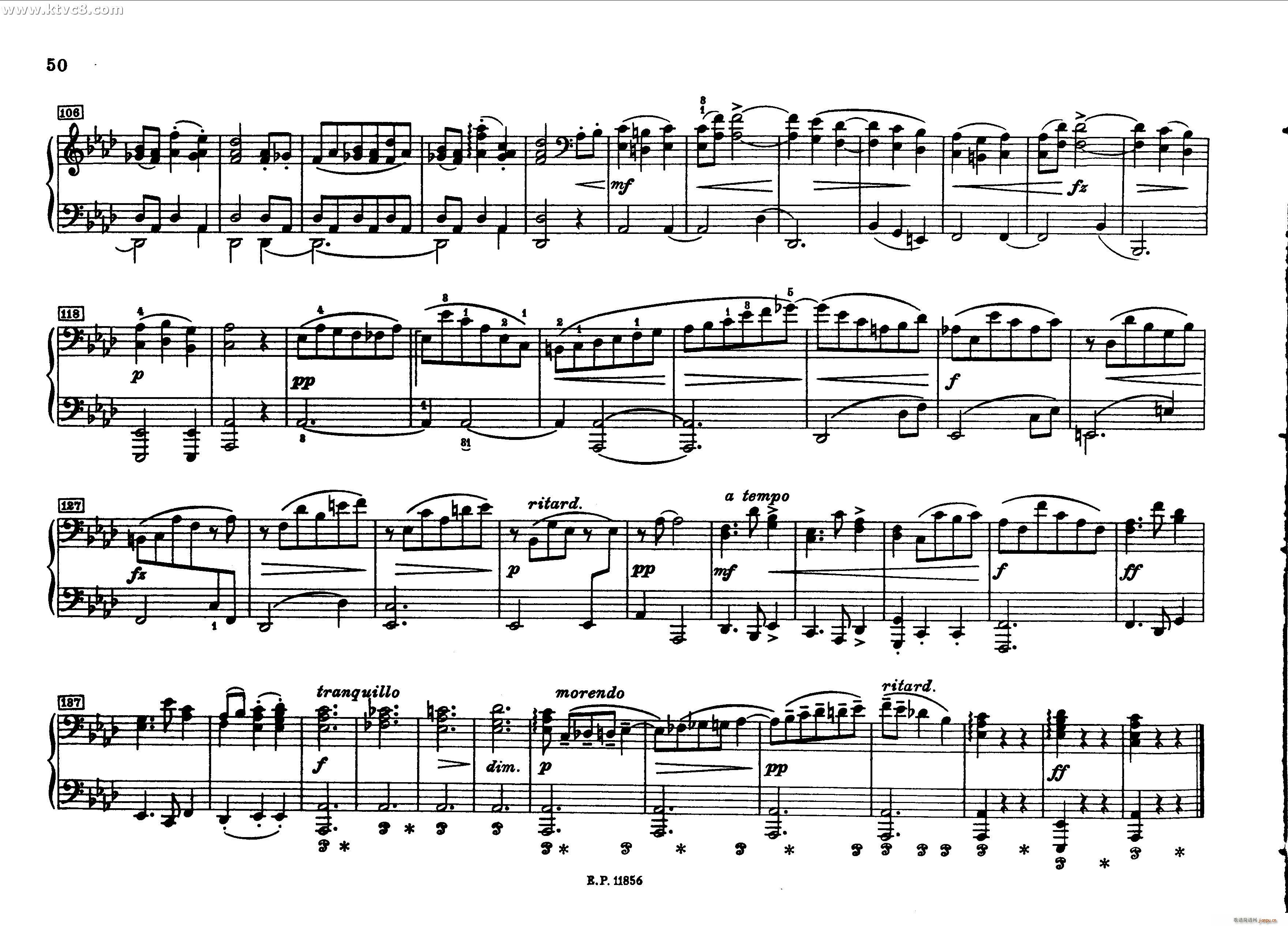 德沃夏克钢琴二重奏曲集(钢琴谱)7