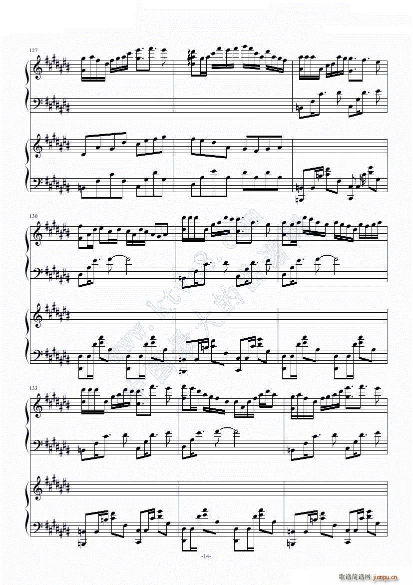 2135号组曲连弹(钢琴谱)15