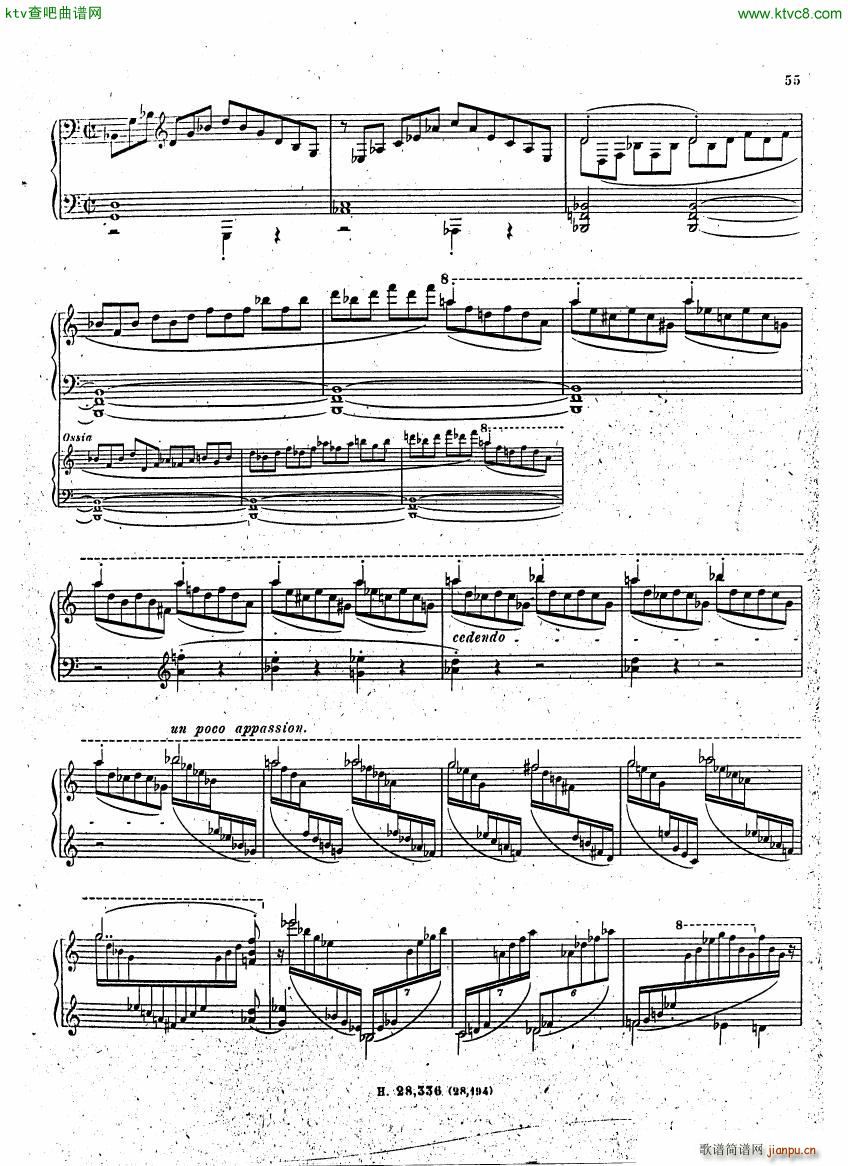 BUSONI Prelude and Study in Arpeggios(钢琴谱)1