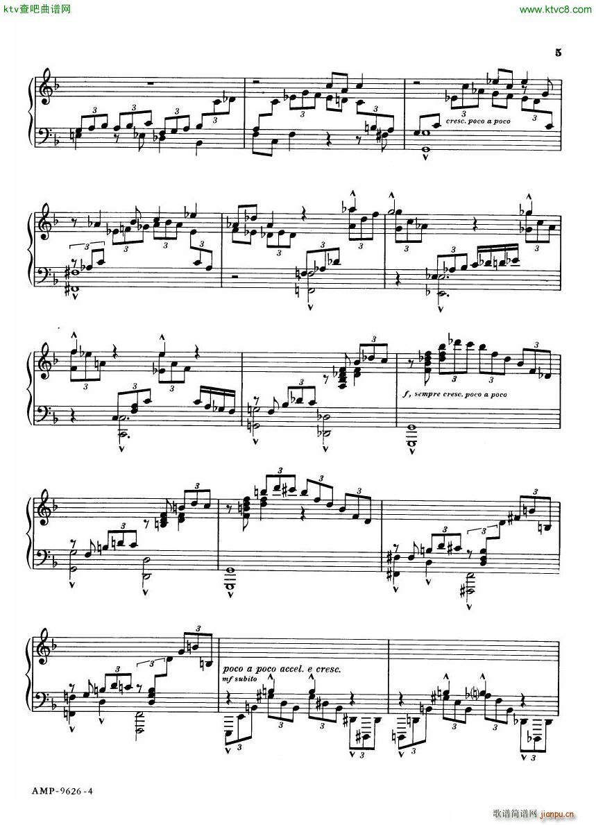 Dohnanyi Fugue for the left hand only(钢琴谱)3