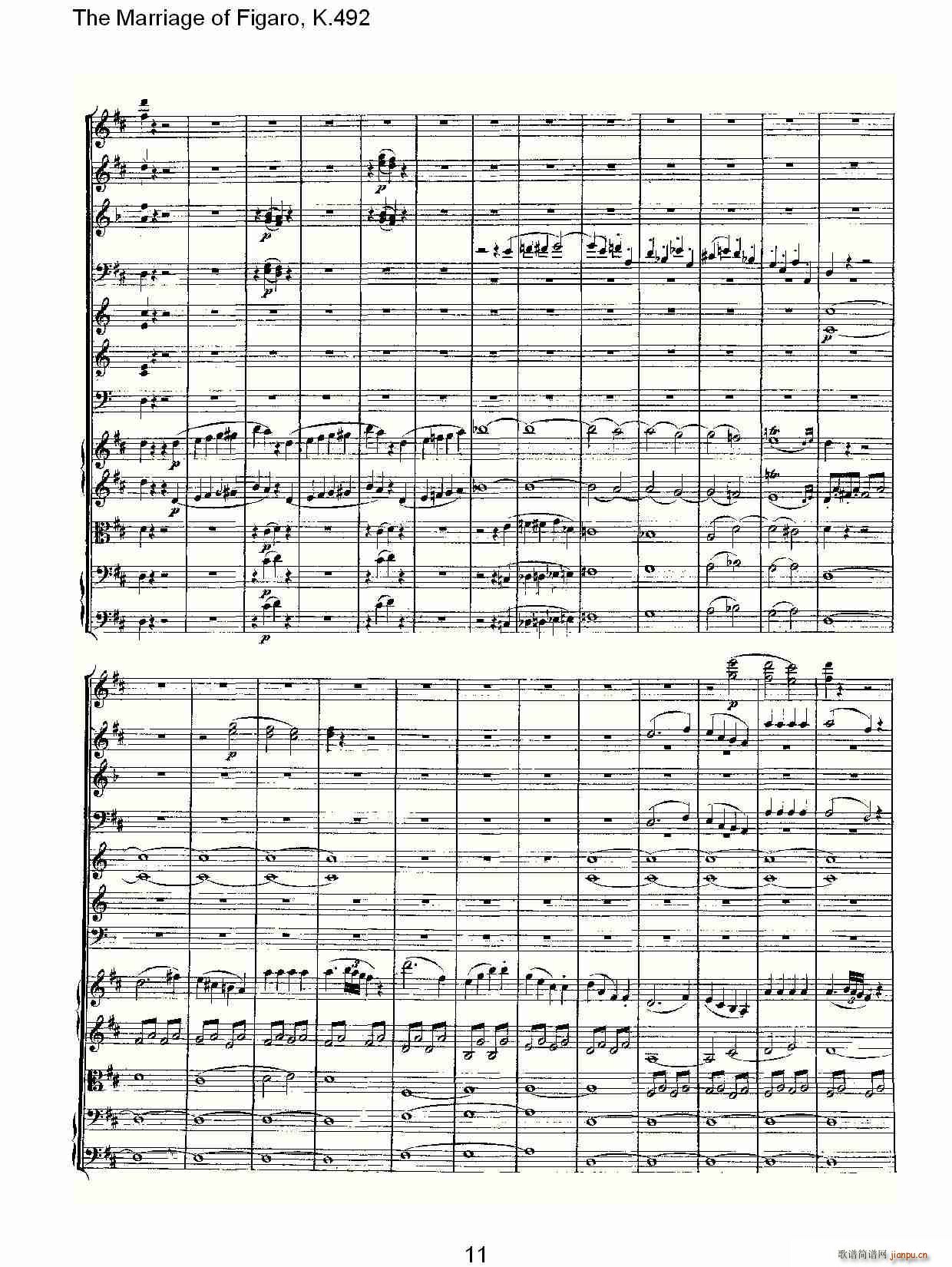 The Marriage of Figaro, K.492(十字及以上)11