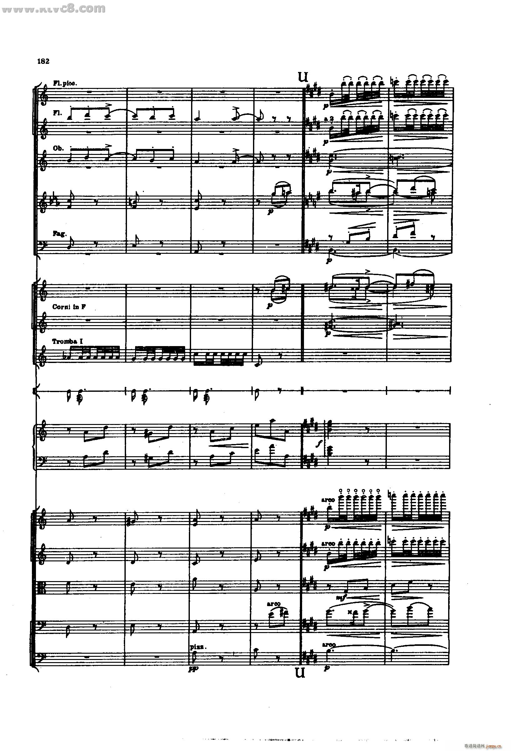 舍赫拉查达交响组曲 作品35 第四部分(总谱)36