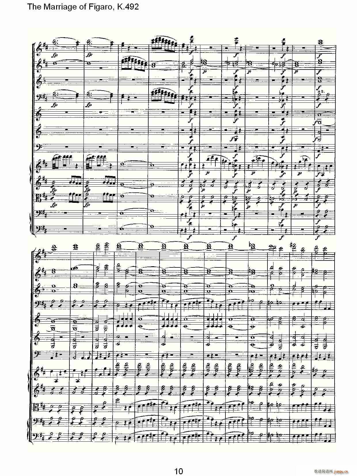 The Marriage of Figaro, K.492(十字及以上)10