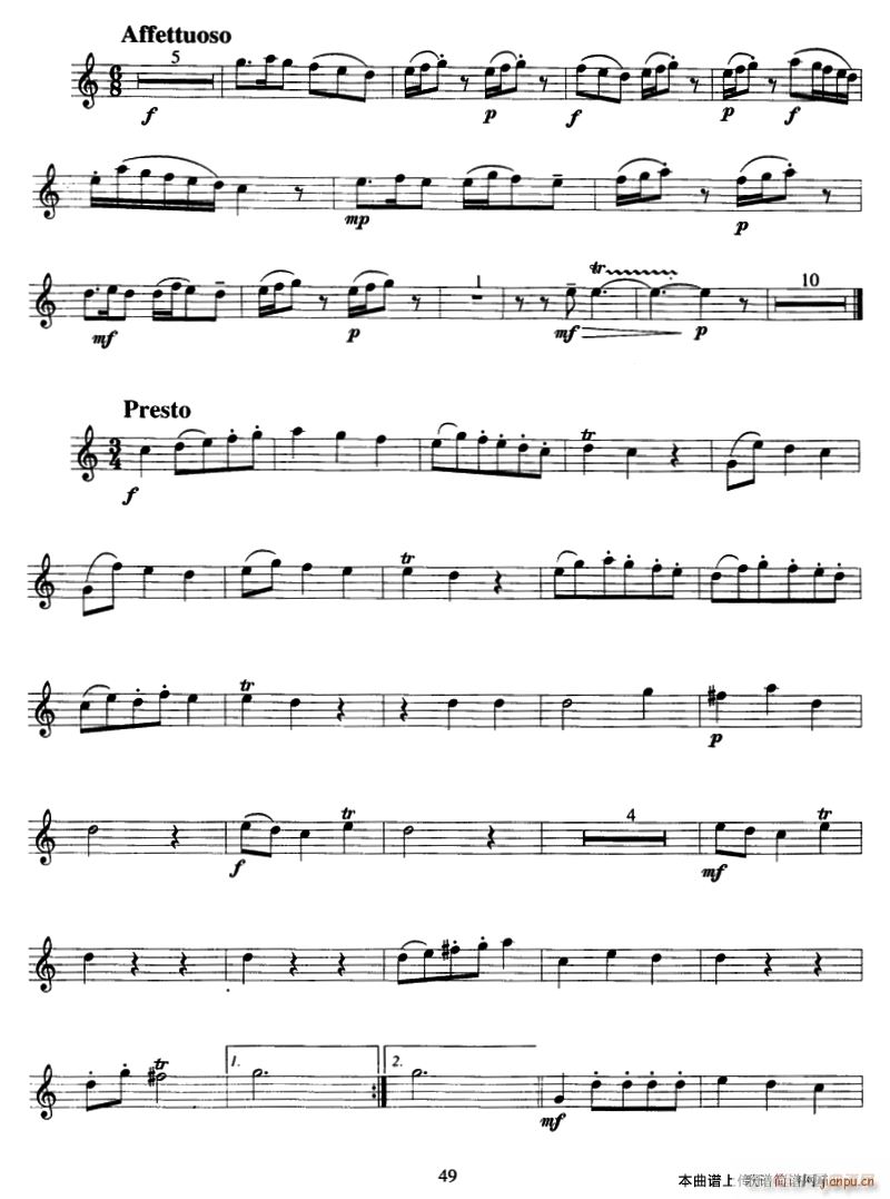 小号协奏曲3(六字歌谱)1