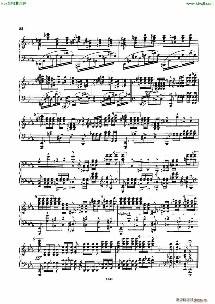 Bortkiewicz Op29 12 Etudes Nouvelles Book 1(钢琴谱)21