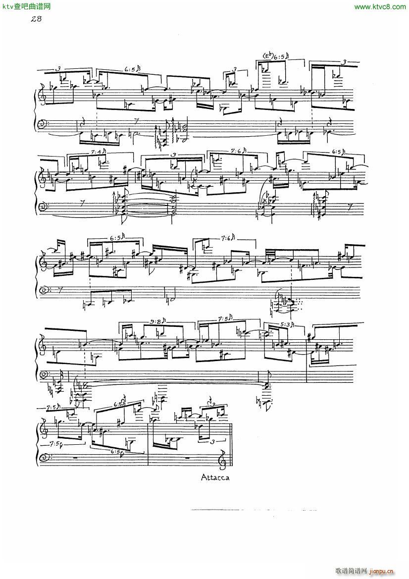 finnissy michael verdi transcription no 04(钢琴谱)3