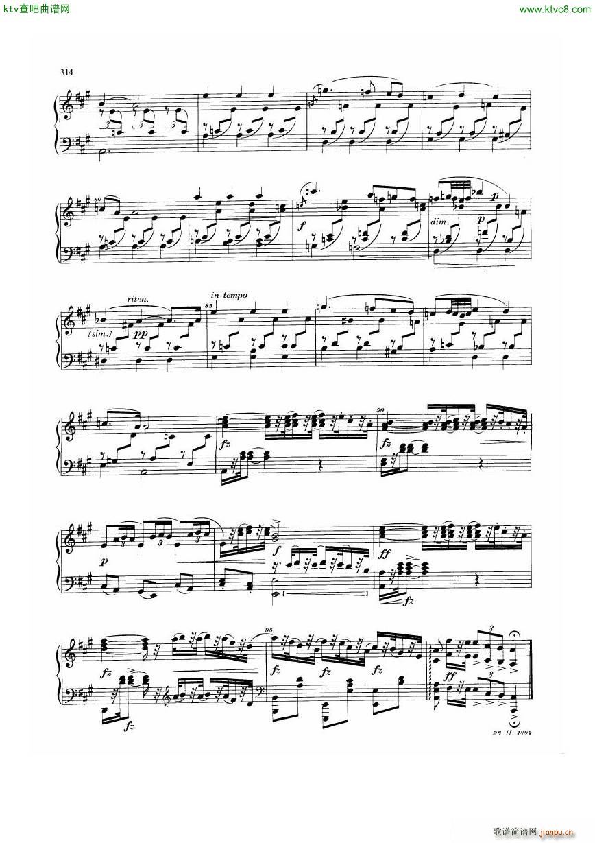 Dvorak 098 Suite(钢琴谱)16