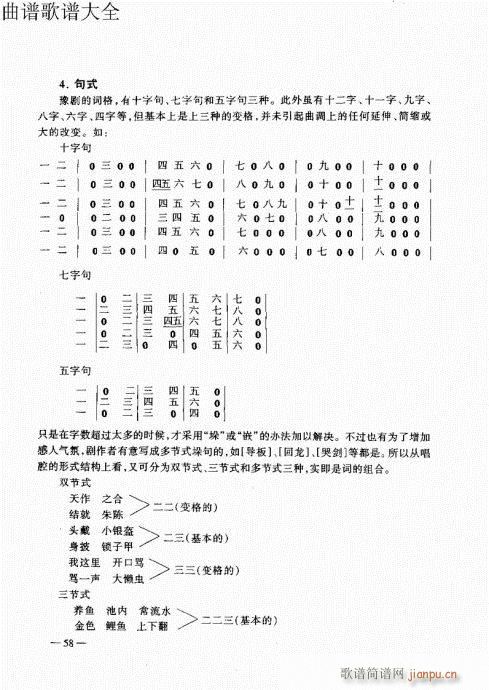 豫剧板胡演奏法41-60(豫剧曲谱)18