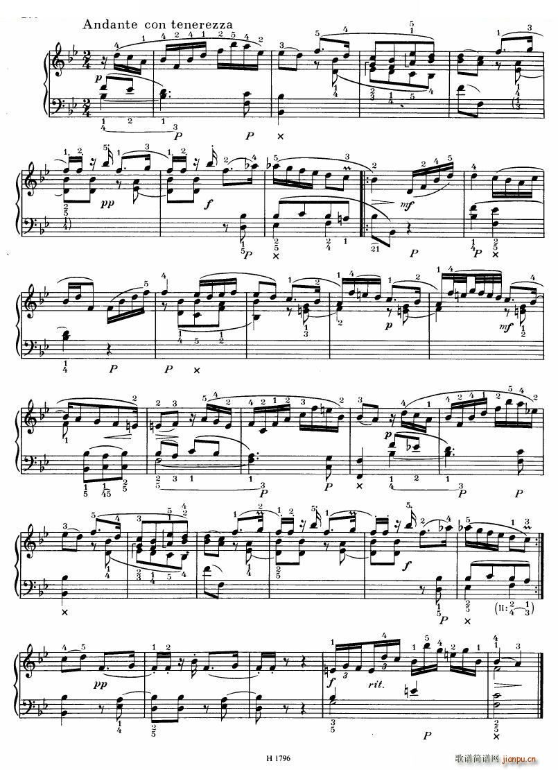 Benda 16 Sonatas 三 16 Sonatas 三(十字及以上)38