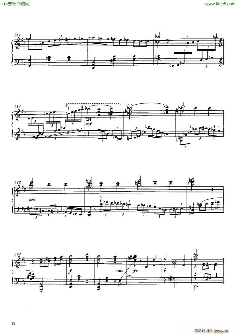 Hough 4 songs(钢琴谱)12