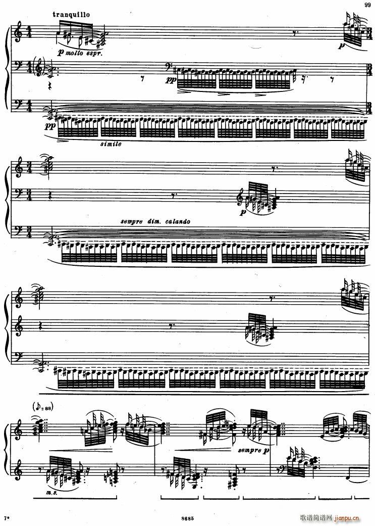 Bartok SZ 41 Deux Elegies op 8b(钢琴谱)16