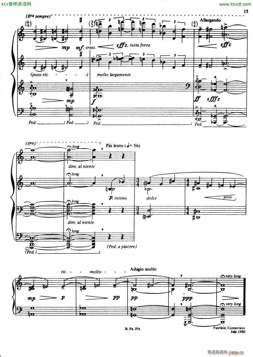 Bernstien Touches(钢琴谱)12