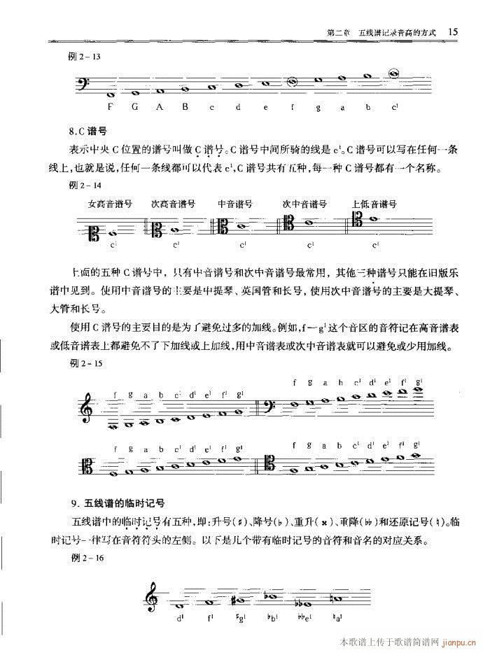 目录1-40(六字歌谱)18