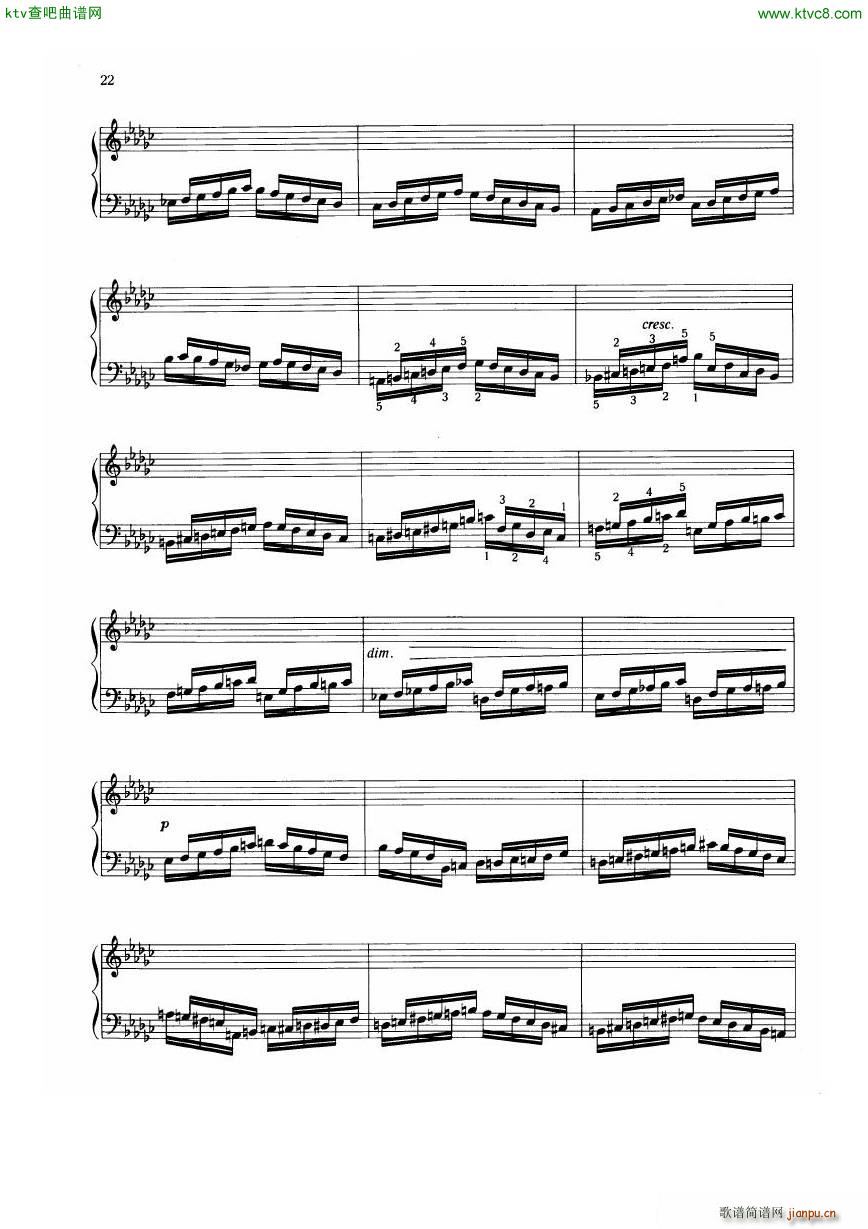 Dohnanyi Etude Op 28 3(钢琴谱)10