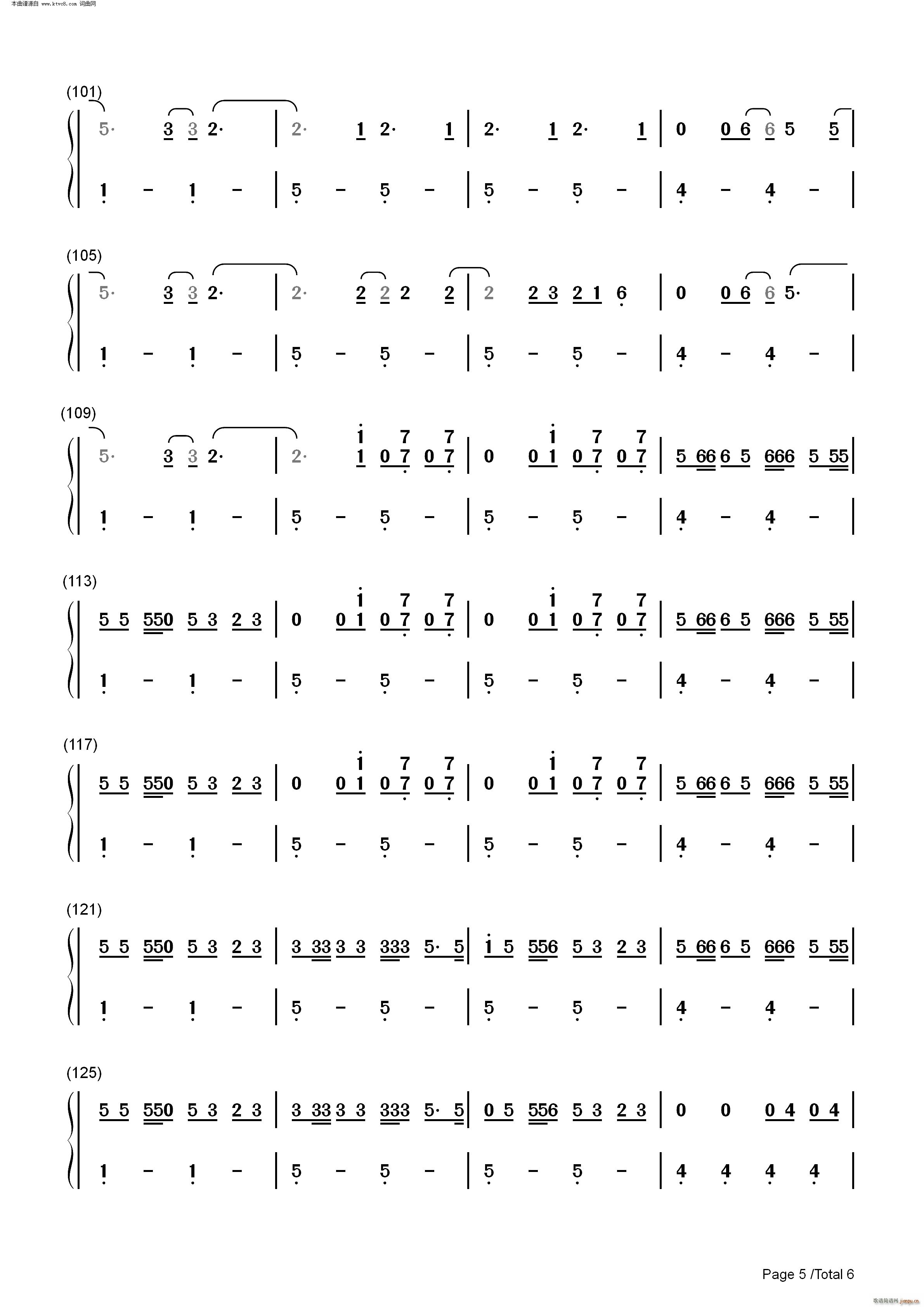 Sunflower Vol 6(钢琴谱)11