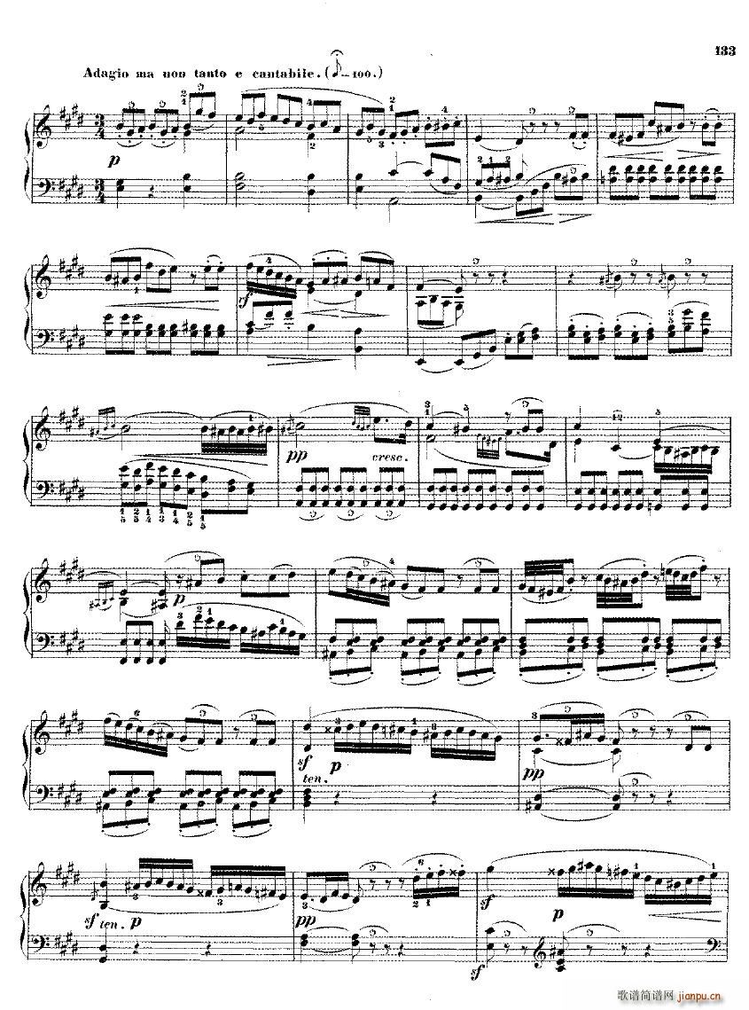 Beethoven op 9 no 1 Trio arr Winkler(钢琴谱)9