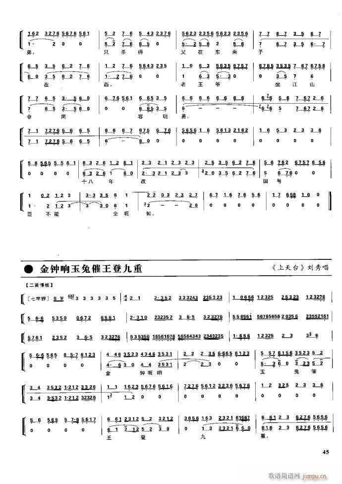 节振国 京剧现代 目录1 60(京剧曲谱)61