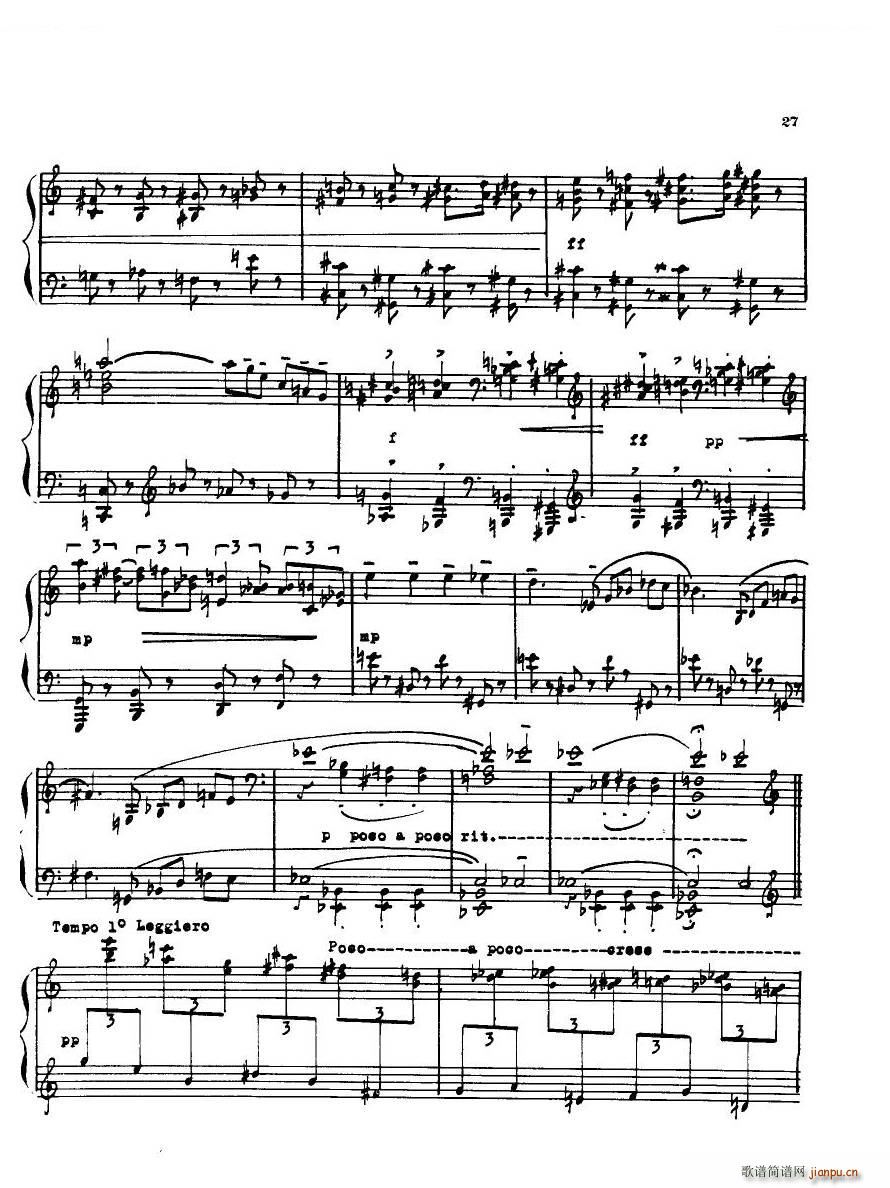 Antheil Piano Sonata No 4 Piano Sonata No 4(十字及以上)26