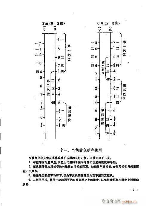 少年儿童二胡教程1-20(二胡谱)9