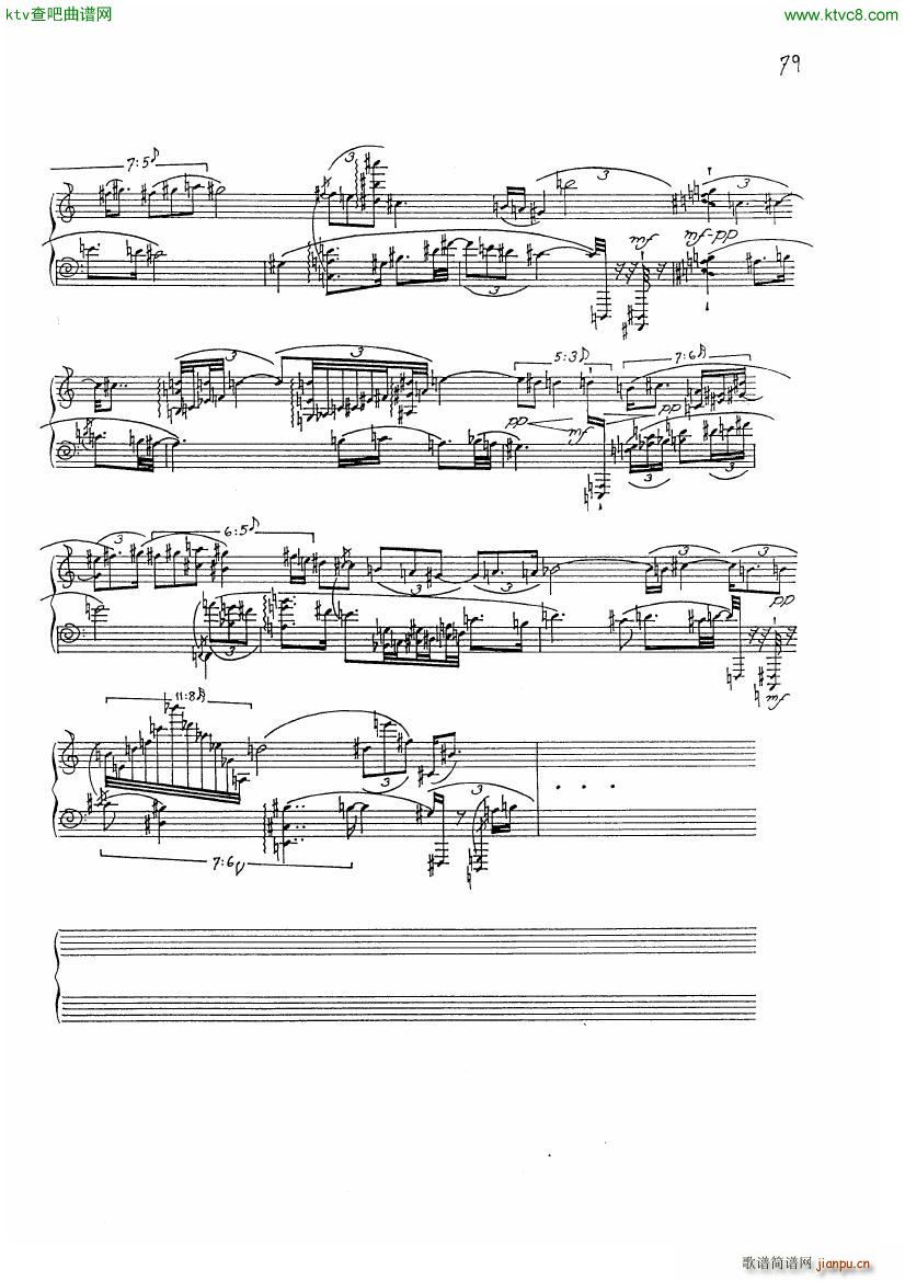 finnissy michael verdi transcription no 09(钢琴谱)9