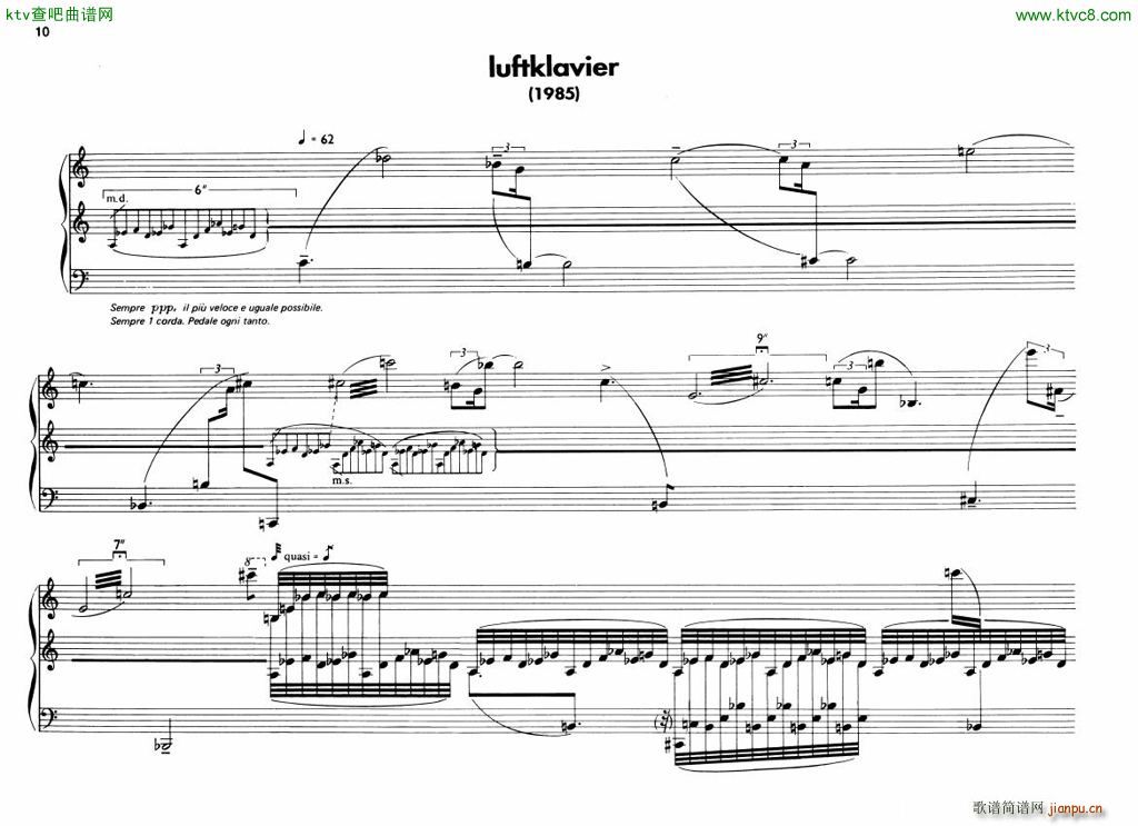 Berio 6 Encores for Piano(钢琴谱)10