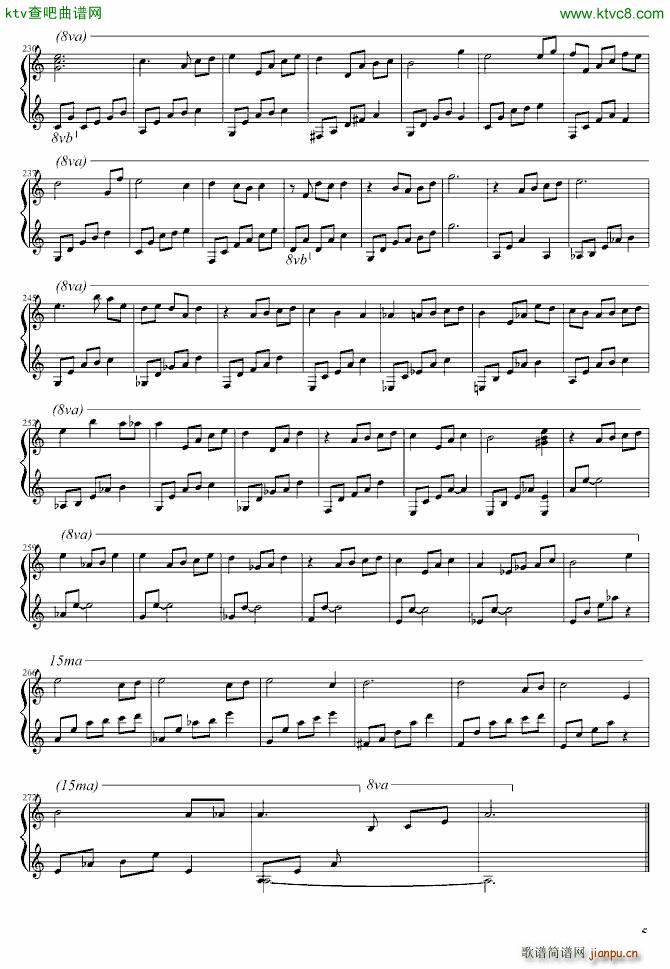 Ib 组曲(钢琴谱)5