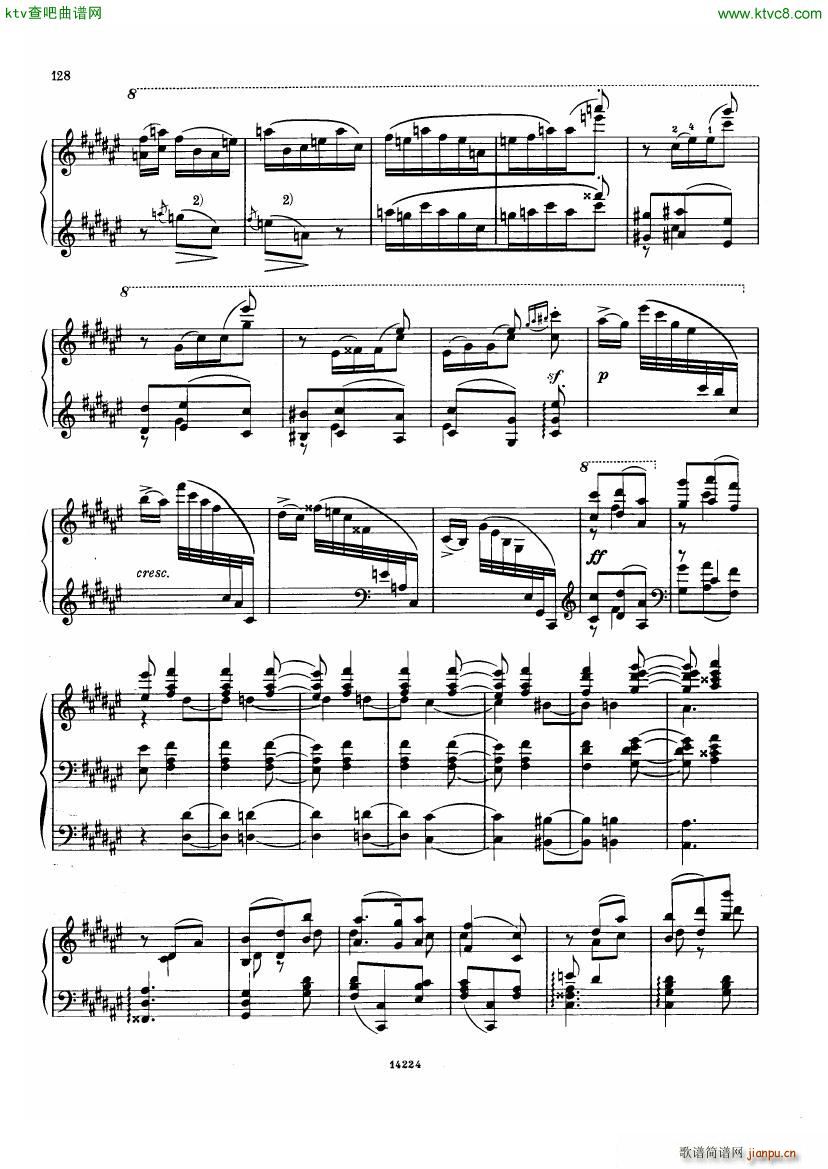 Balakirev Scherzo No 3(钢琴谱)3