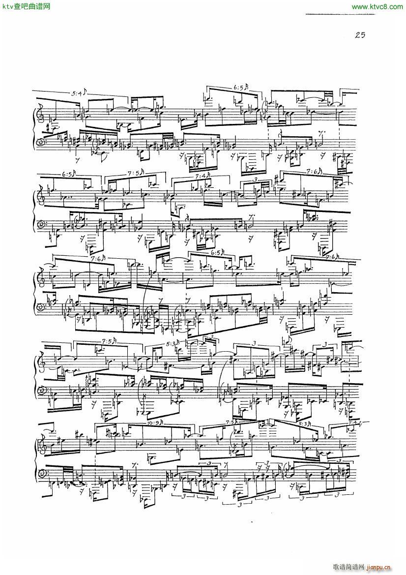 finnissy michael verdi transcription no 03(钢琴谱)9