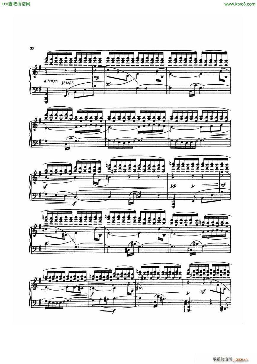 Dohnanyi 17 4 5 Humoresken Pastorale(钢琴谱)3