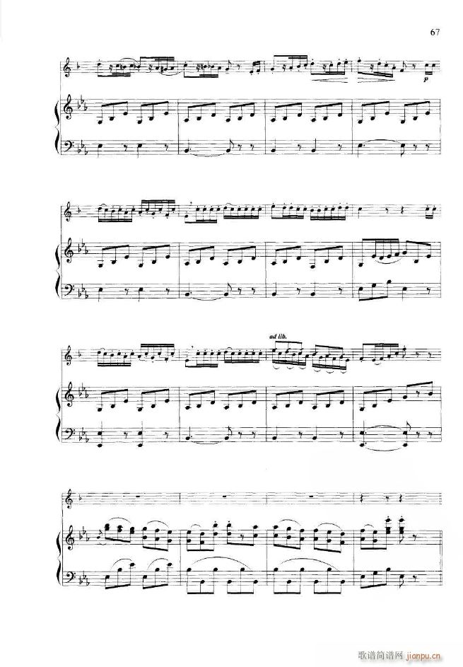 小号独奏曲选1 16首 050 076(十字及以上)24