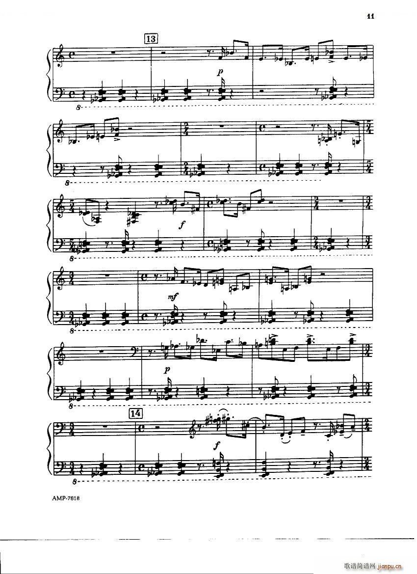 Gubaidulina Sofia Piano Sonata Piano Sonata(十字及以上)9