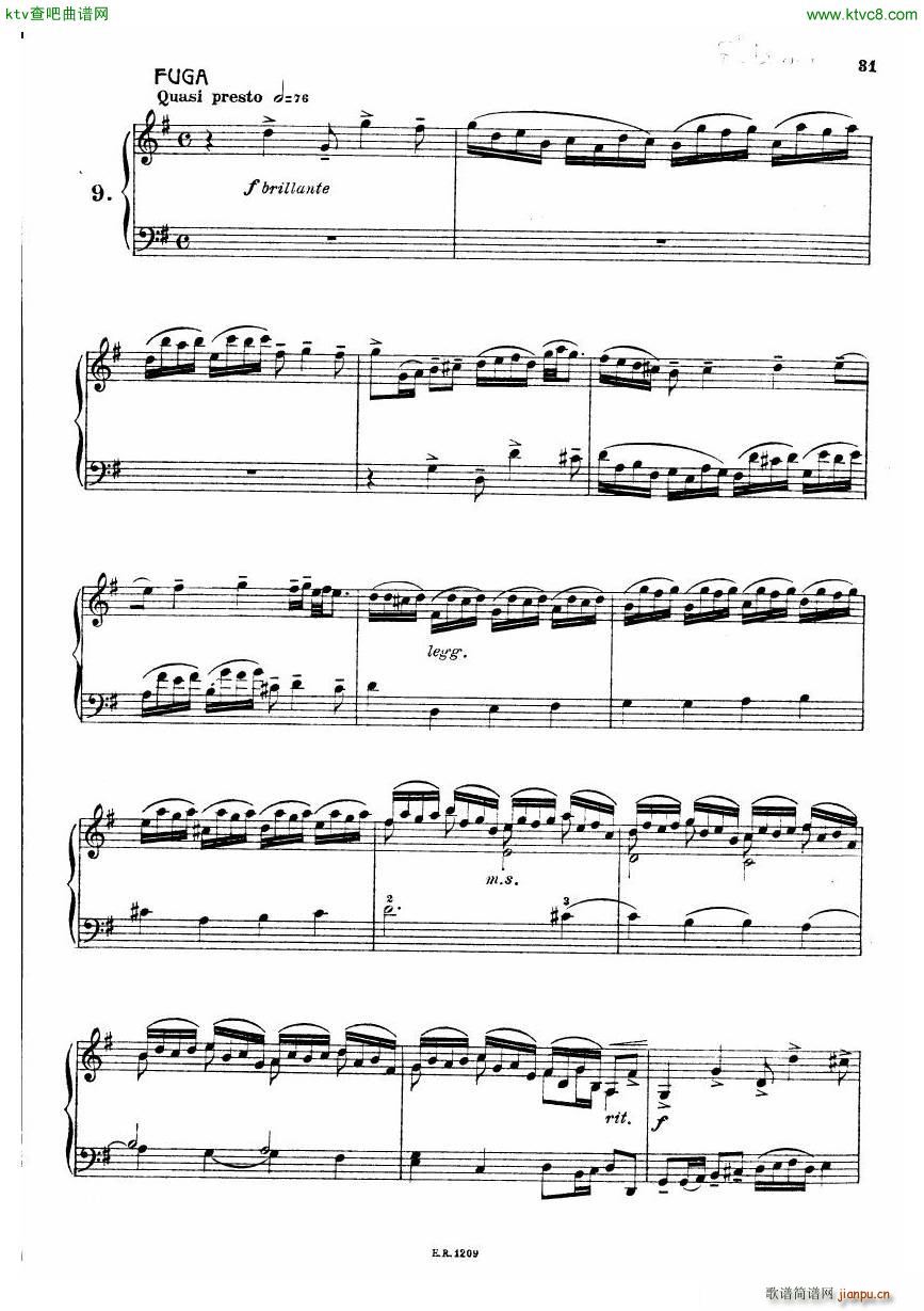 Durante Toccate(钢琴谱)31