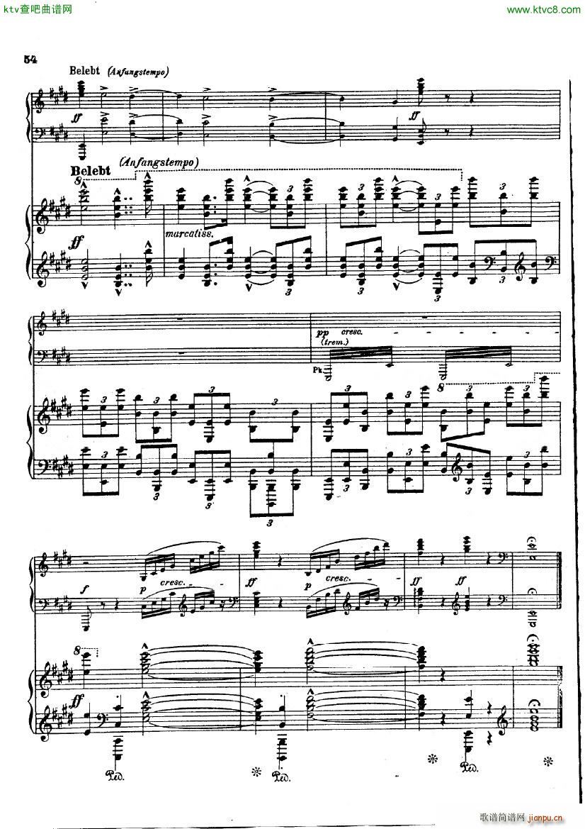 D Albert op 12 Piano Concerto No 2 part 2(钢琴谱)25